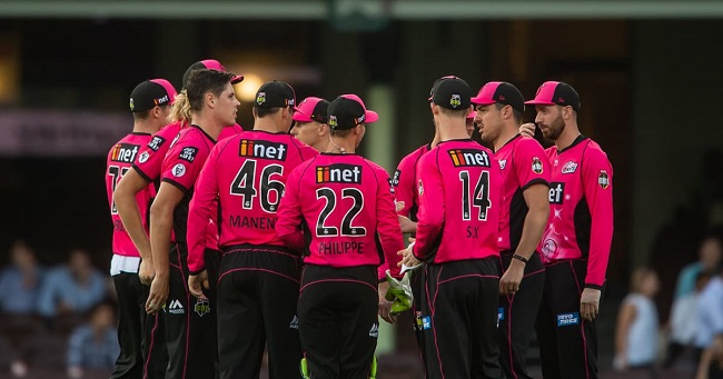 Squad BBL 2023-22 Sydney Sixers