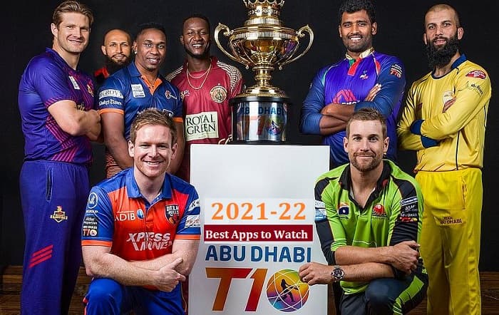 Best Apps to Watch T10 League 2022 FREE Live Digital Streaming
