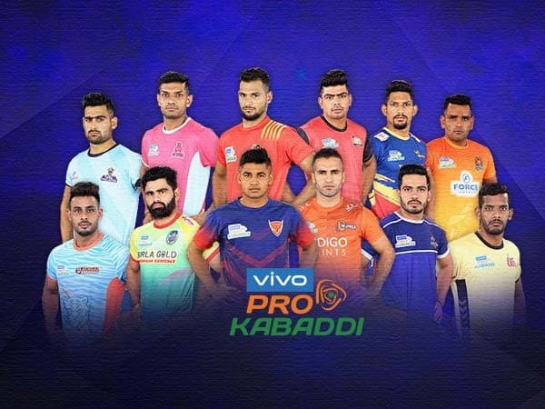 Pro Kabaddi All Team Squads
