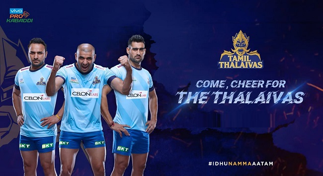 Tamil Thalaivas Squad 