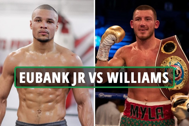 Chris Eubank Jr vs. Liam Williams Date