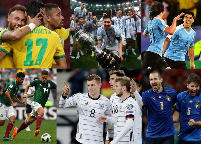 10 most successful international soccer teams