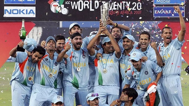 In 2007 Winner India: ICC T20 World Cup Winners List 