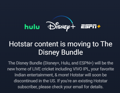 Disney Plus Watch IPL in USA