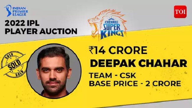 Players Salaries list of CSK in IPL 2022