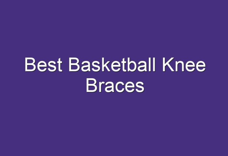 Best Basketball Knee Braces